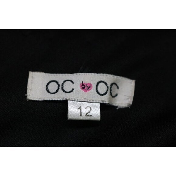 OC OC Beaded Floral Empire Waist Maxi Dress-Size 12-Whimsigoth-Side Slit - Picture 8 of 15